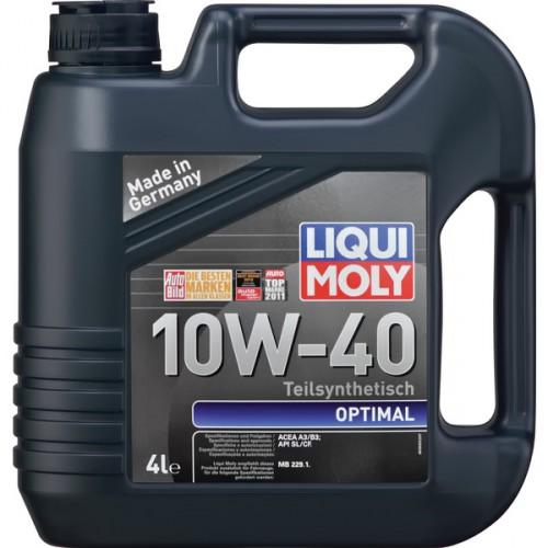 LIQUI MOLY 3930 LM Optimal 10W-40 SL, A3/B3 Масло моторное полусинт.(229.1) 4л